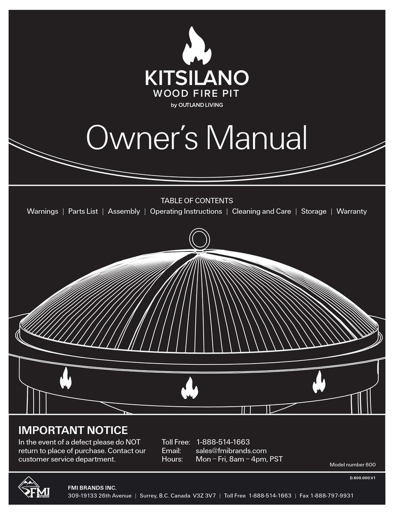 Outland Technology KITSILANO User manual