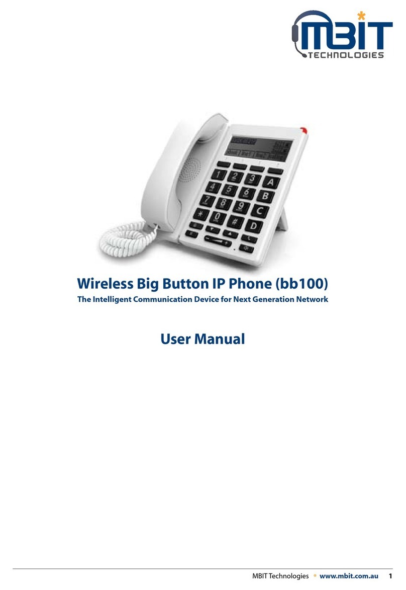 MBIT TECHNOLOGIES bb100 user manual