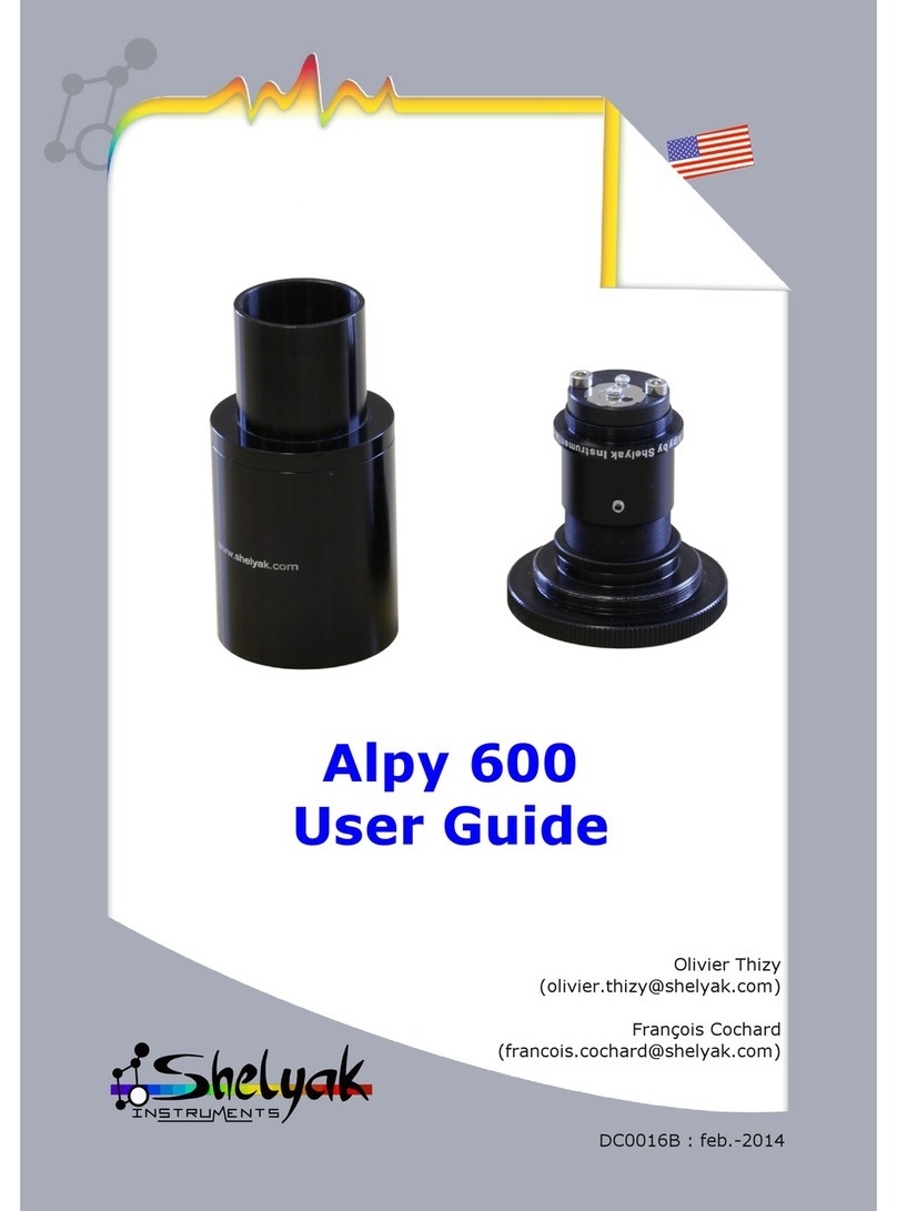 shelyak Alpy 600 user guide