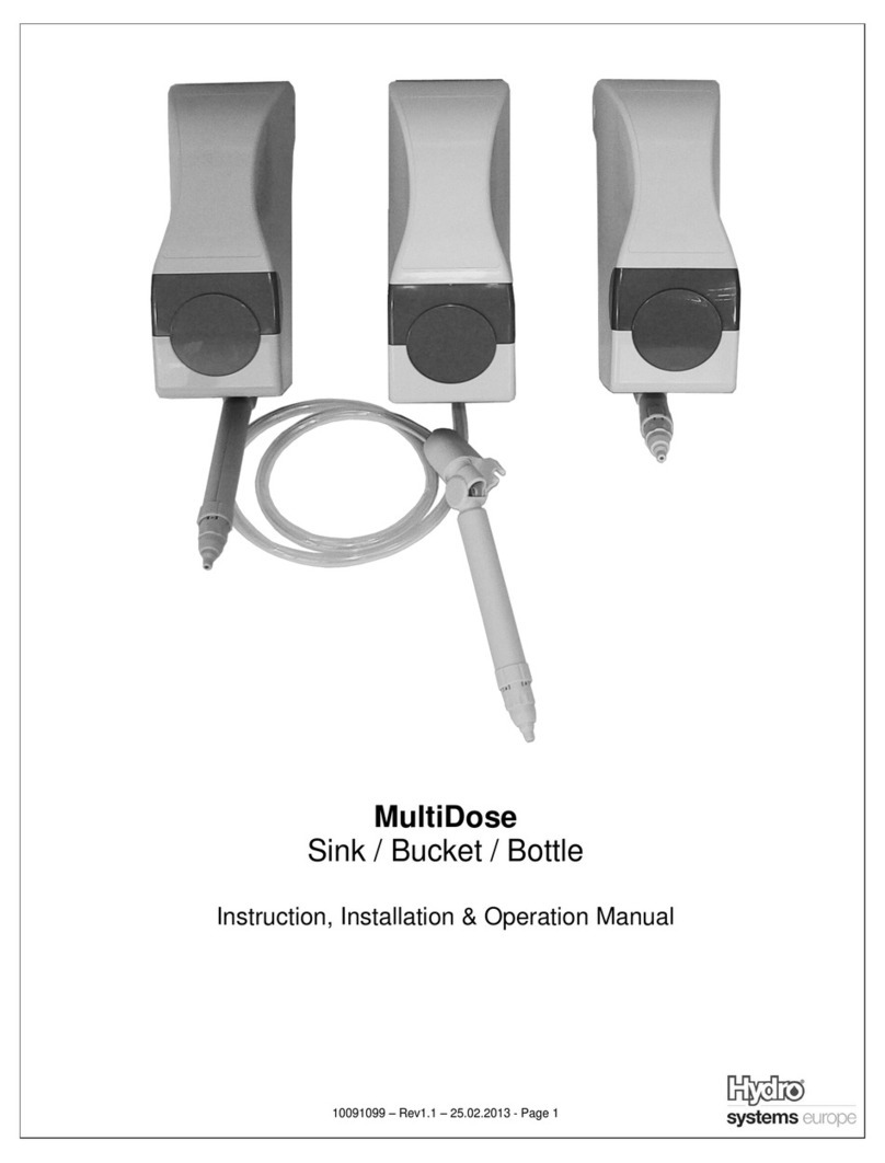 Hydro MultiDose i Operation manual