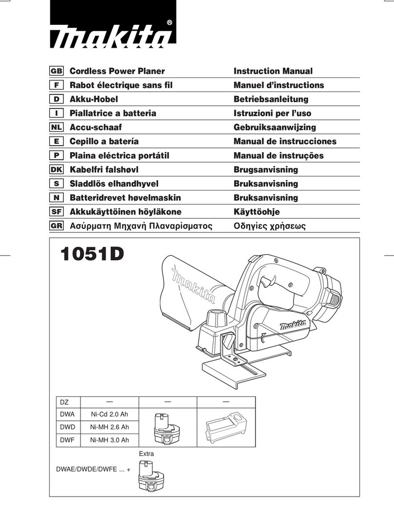 Makita 1051D User manual