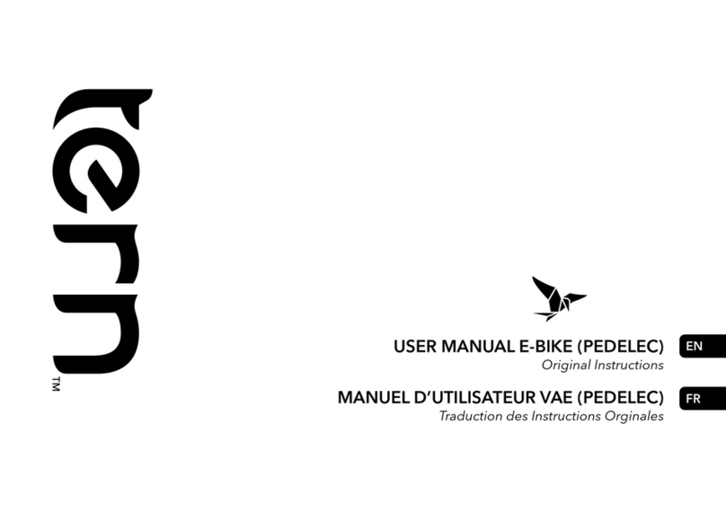 Tern PEDELEC user manual