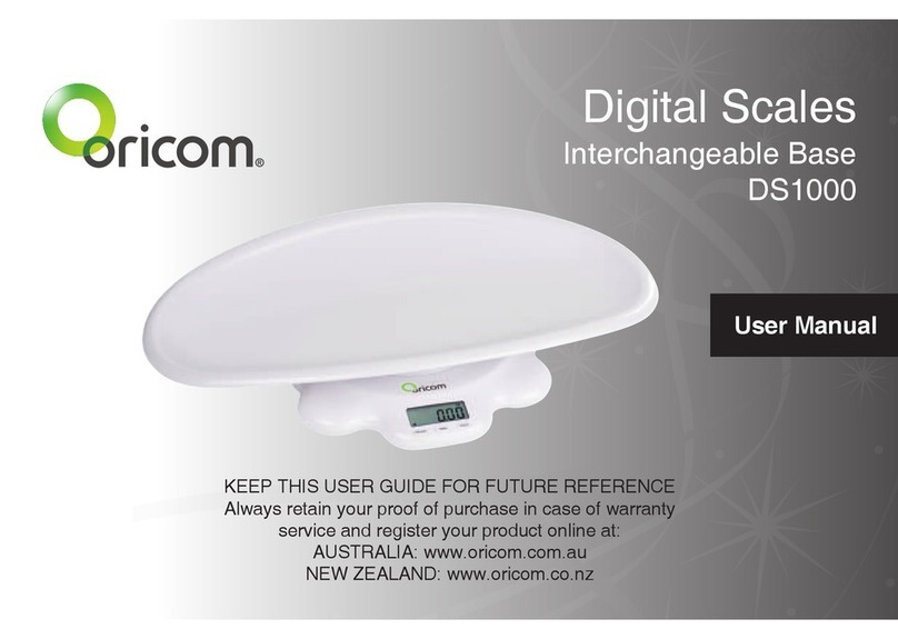 Oricom DS1000 user manual