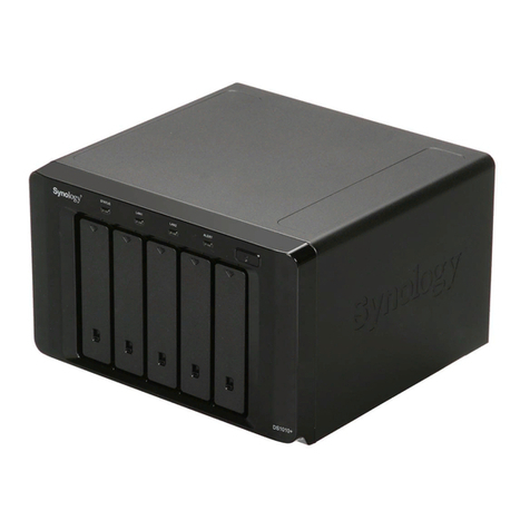 Synology Disk Station DS1010+ User manual