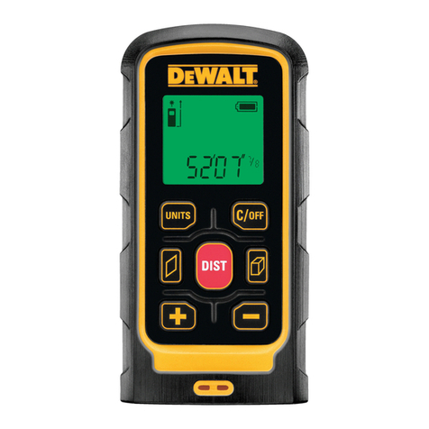 DeWalt DW030 User manual