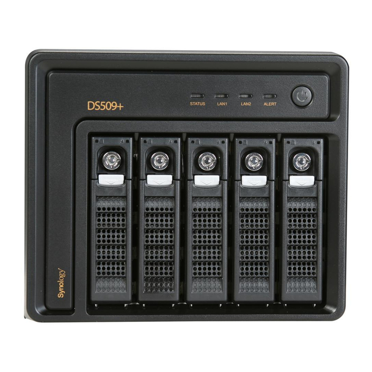 Synology DS509+ User manual