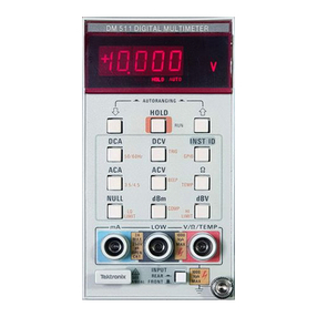 Tektronix DM 5110 User manual Tektronix DM 5110 User manual