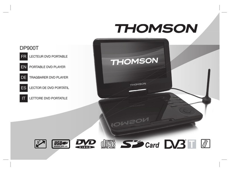 THOMSON DP900T user manual