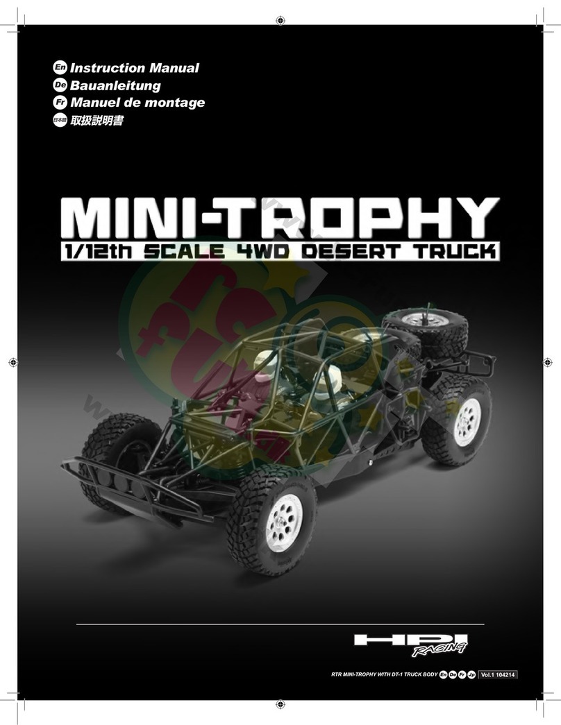 HPI Racing MINI-TROPHY User manual