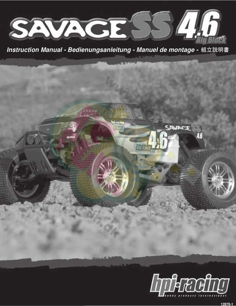 HPI Racing Savage SS 4.6 User manual