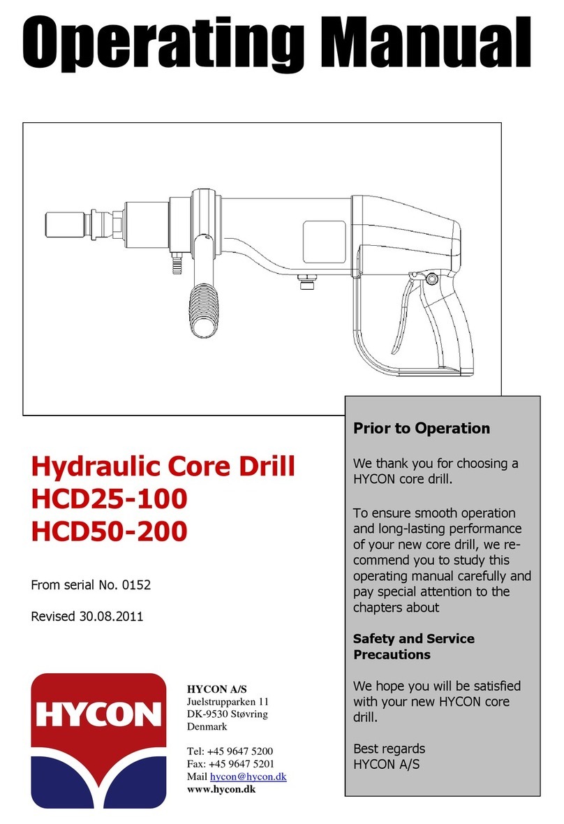 HYCON HCD25-100 operating manual