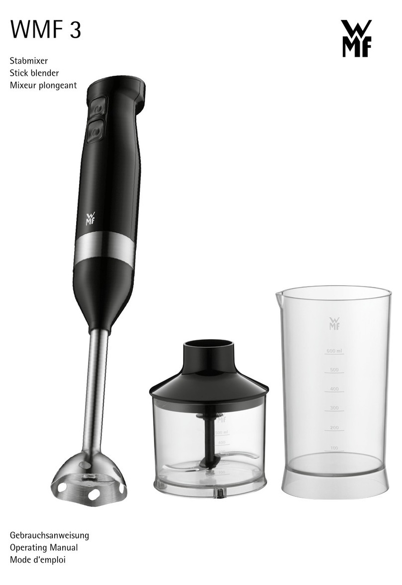 WMF WMF 3 operating manual
