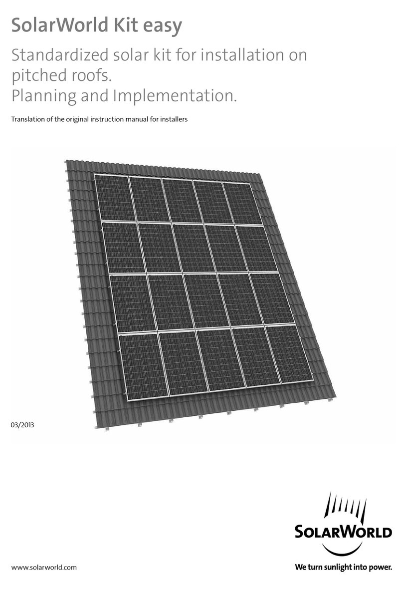 SolarWorld Kit User guide