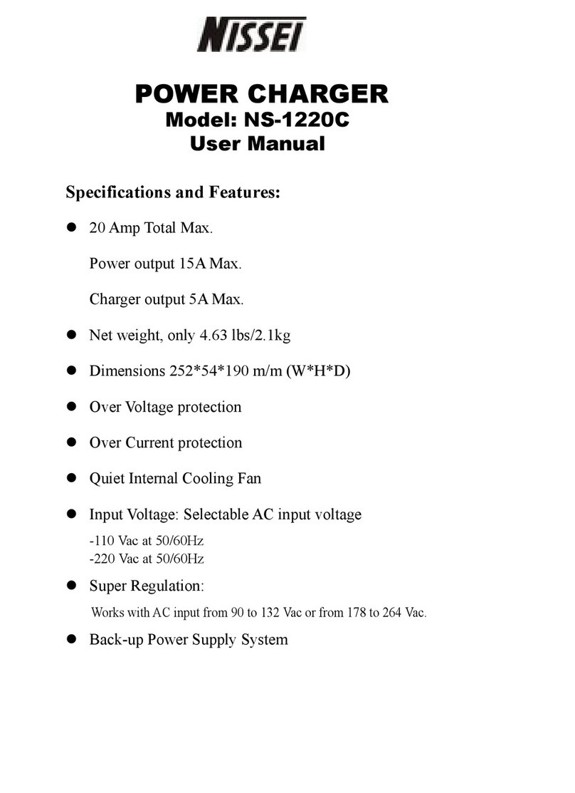 Nissei NS-1220C user manual