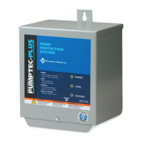 Franklin PUMPTEC-PLUS Installation and operating guide