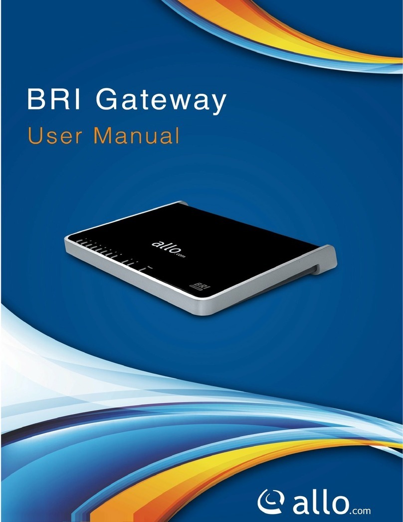 Allo.com BRI user manual
