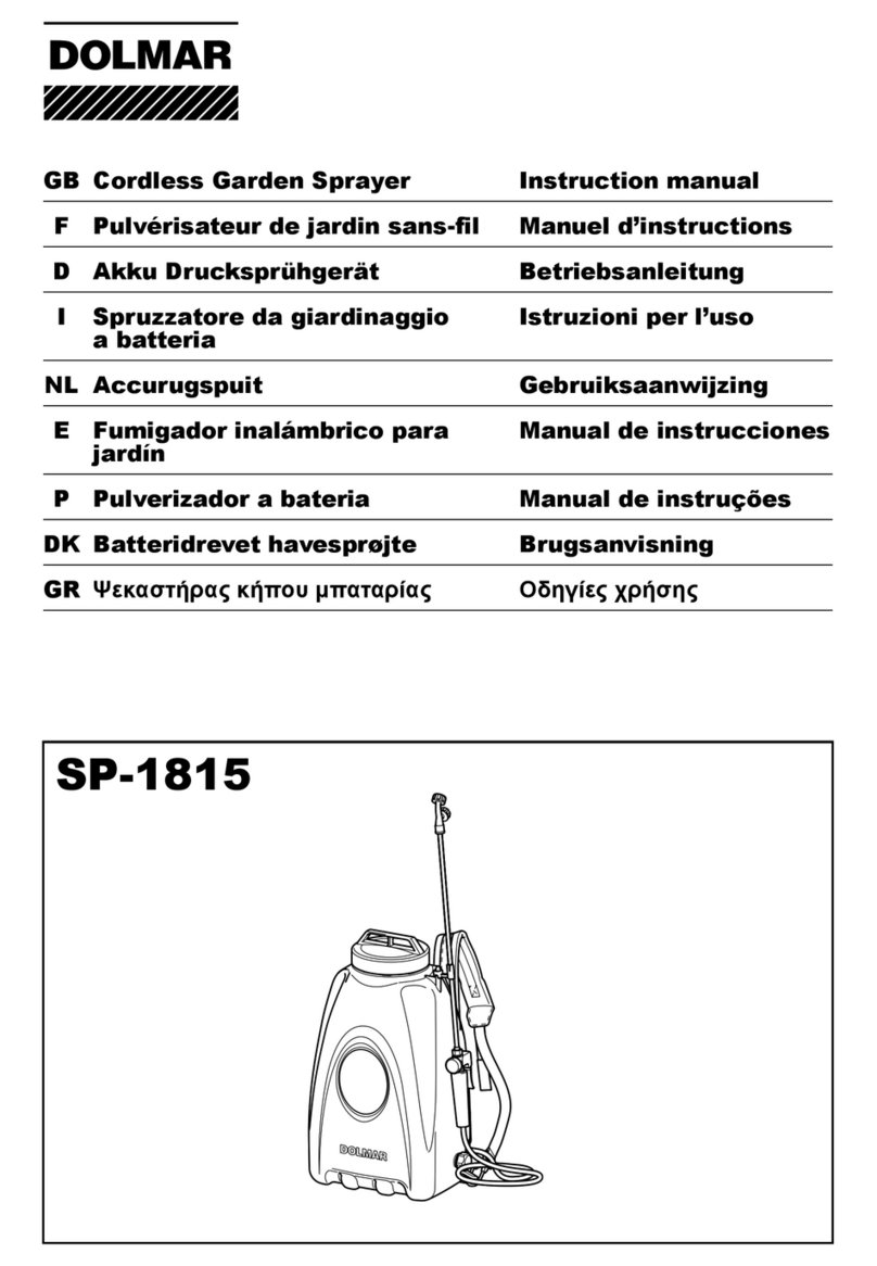 Dolmar SP-1815 User manual