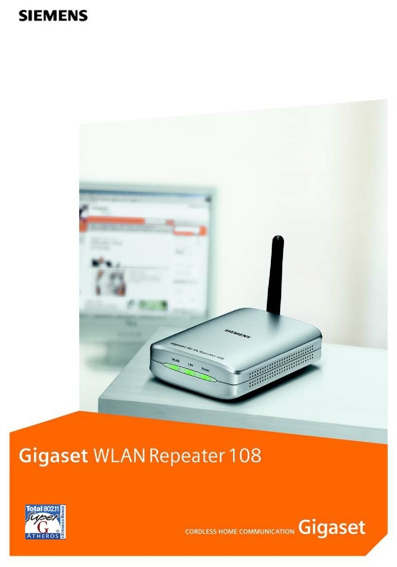 Gigaset 108 quick start guide
