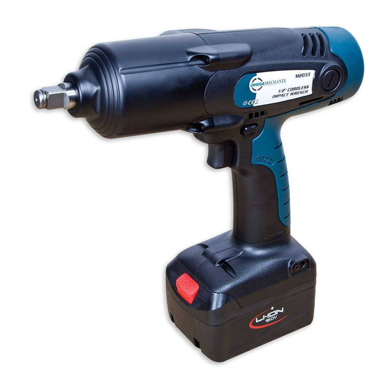 Omega Mechanix M2033 Installation and operating manual