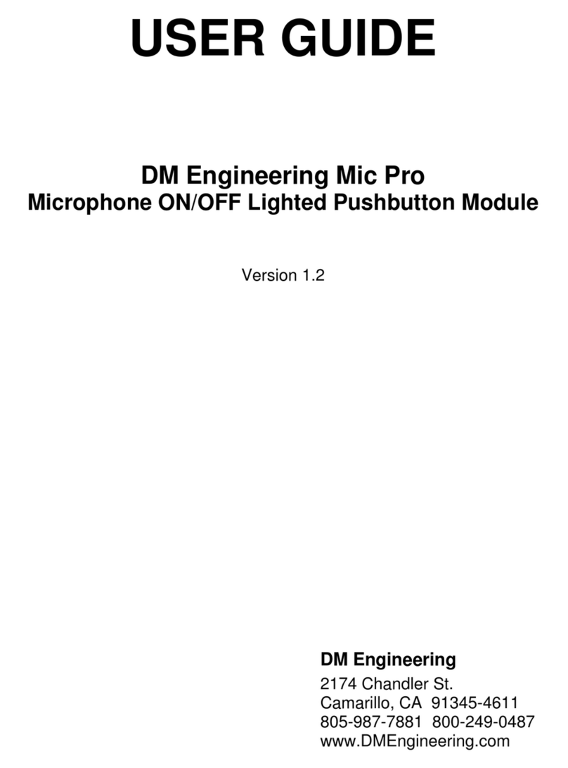 DM Engineering Mic Pro user guide