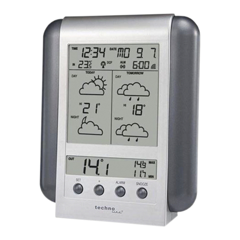 Technoline Meteotronic WM 5412 User manual