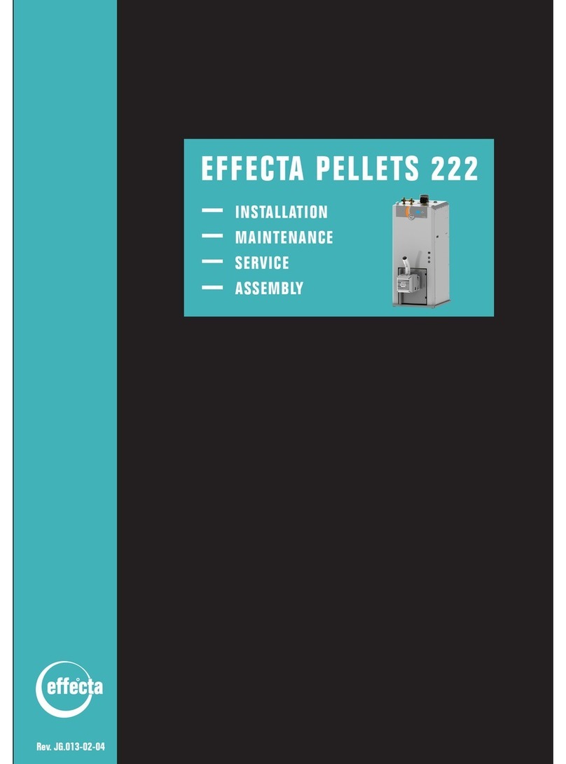 Effecta Pellets 222 User manual