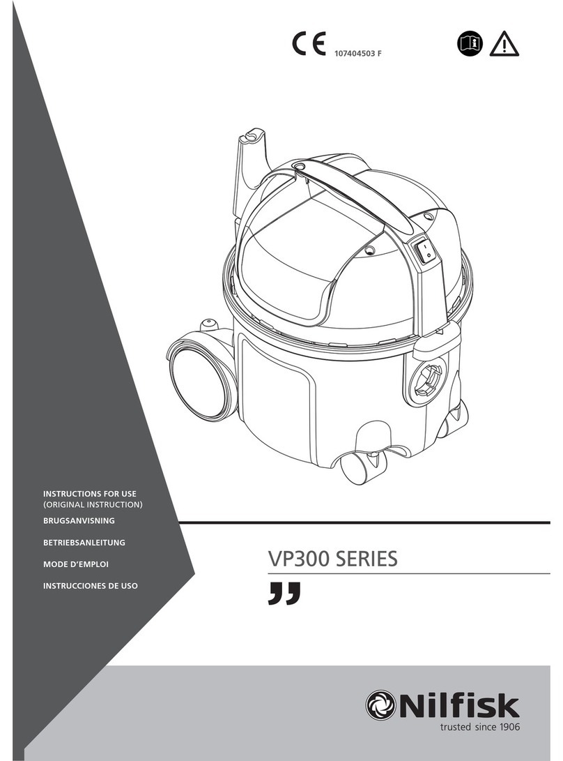 Nilfisk-ALTO VP300 SERIES Instructions for use