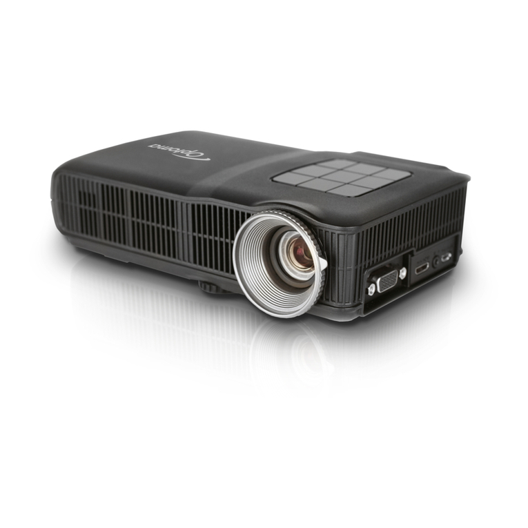 Optoma EcoBright TL30W quick start guide