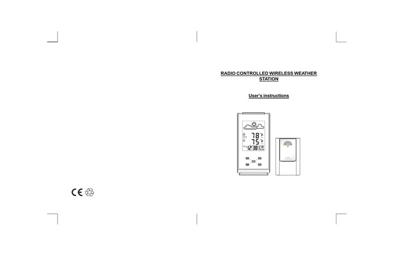 Technoline WS9620 User manual Technoline WS9620 User manual