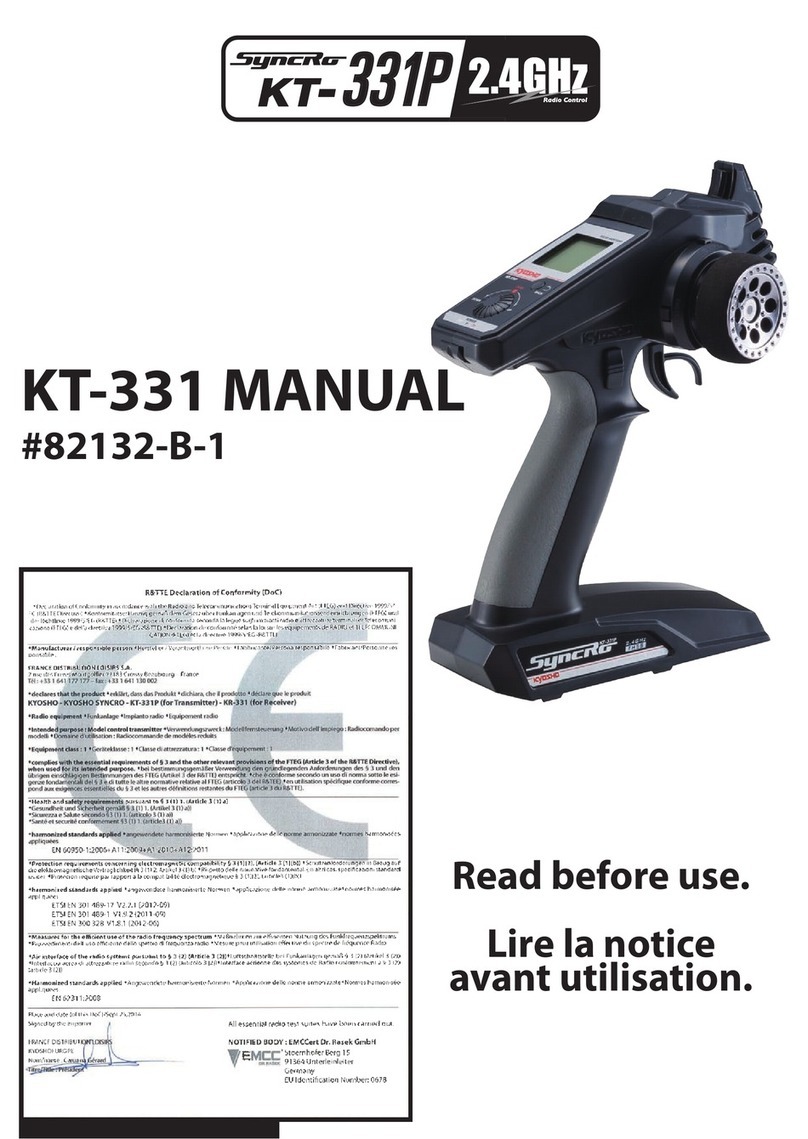 SYNCRO KT-331 manual