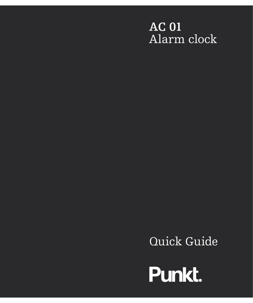 Punkt AC 01 User manual