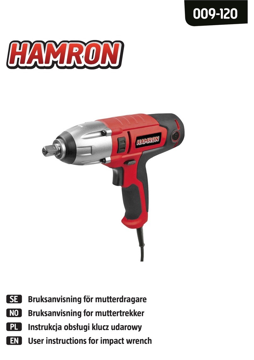 Hamron 009-120 User instructions