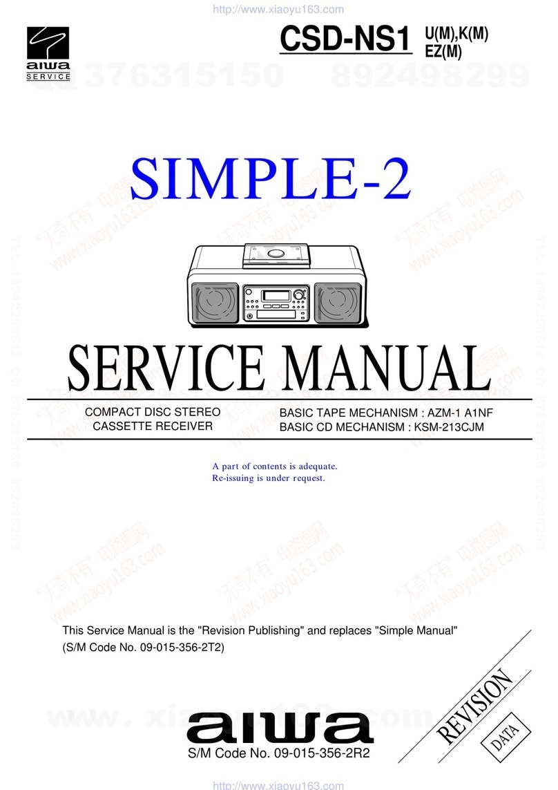 Aiwa CSD-NS1 User manual