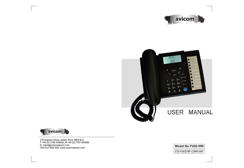 AVICOM FU02-090 user manual