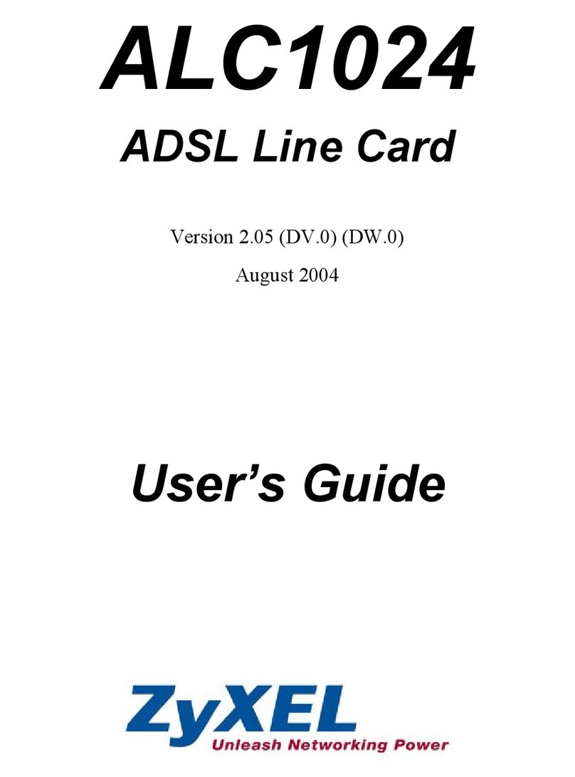 ZyXEL Communications ALC-1024L User manual ZyXEL Communications ALC-1024L User manual