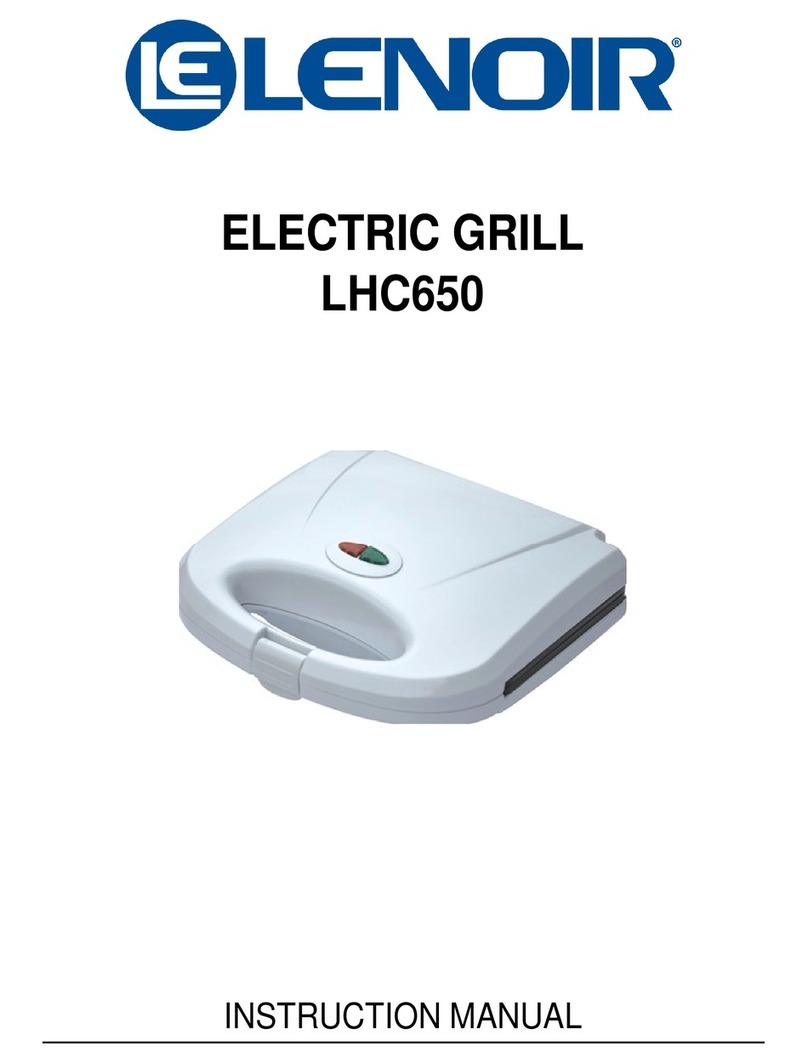 Lenoir LHC650 instruction manual