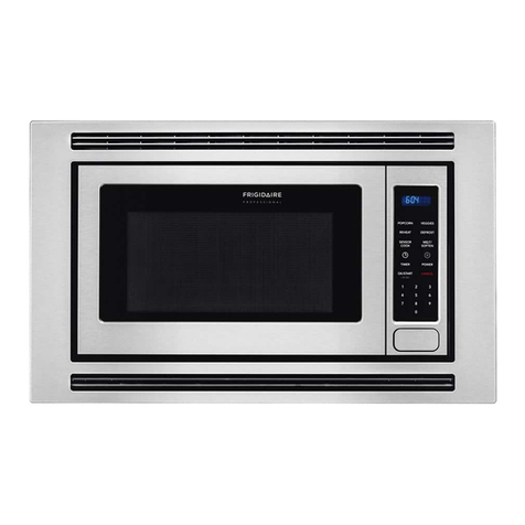 Frigidaire FPMO209RF Use and care guide