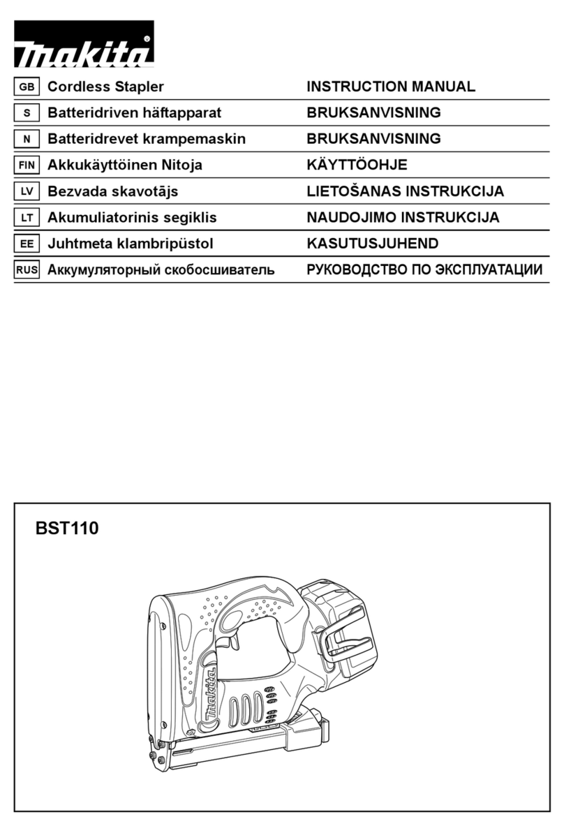 Makita bst110 User manual