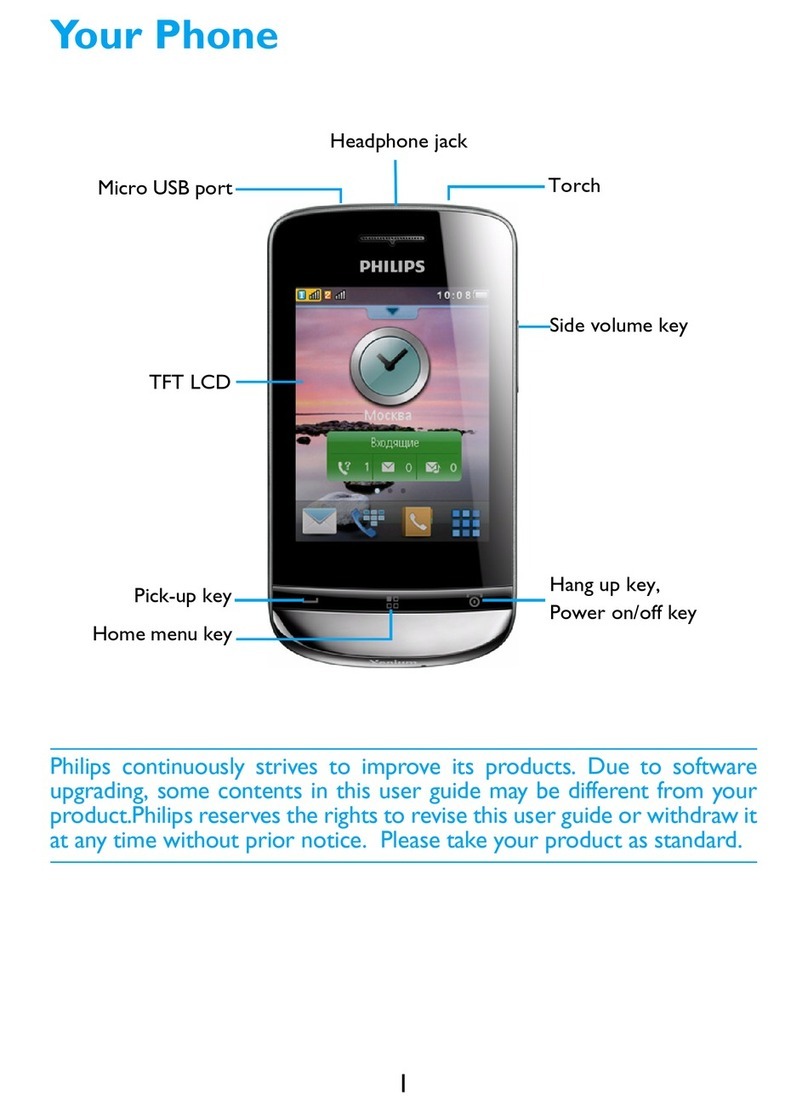 Philips Xenium x331 User manual