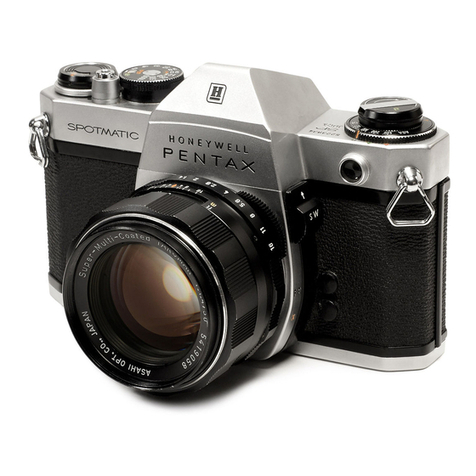Honeywell Pentax Spotmatic operating manual