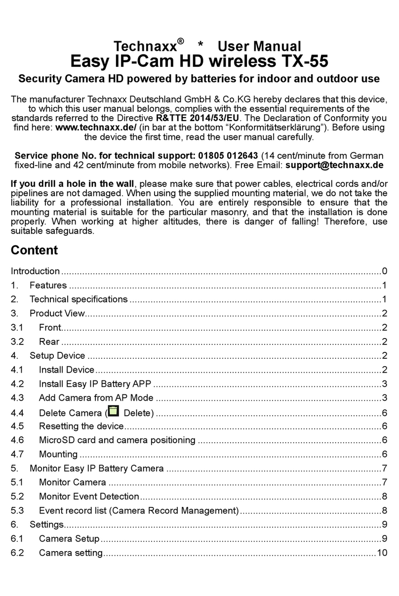 Technaxx TX-55 User manual