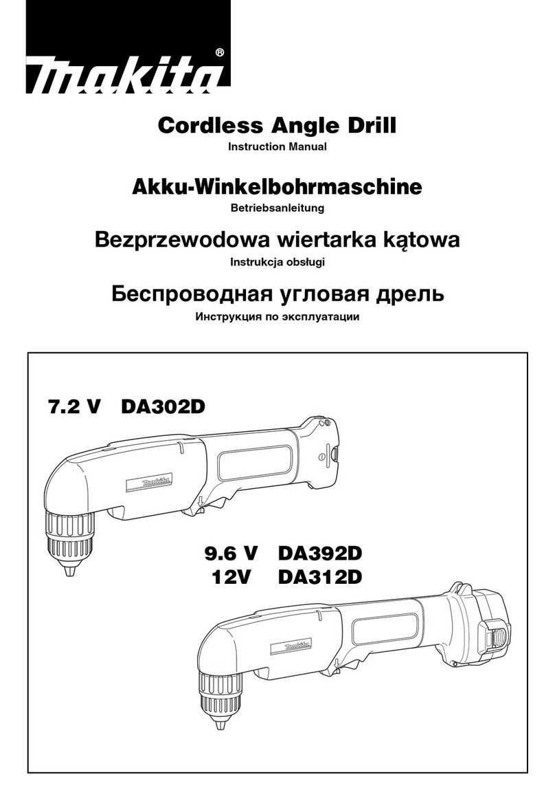 Makita DA302D instruction manual