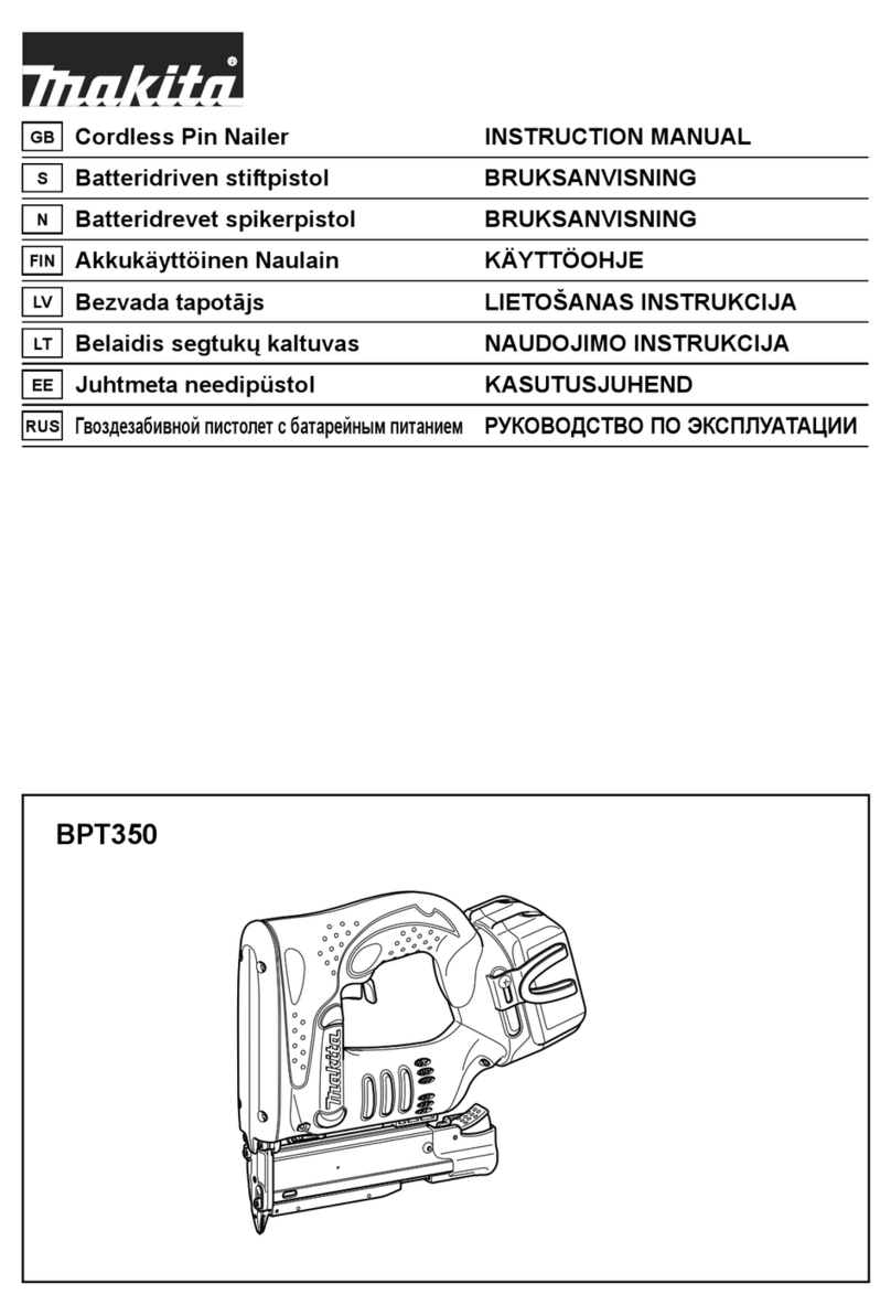 Makita BPT350 instruction manual