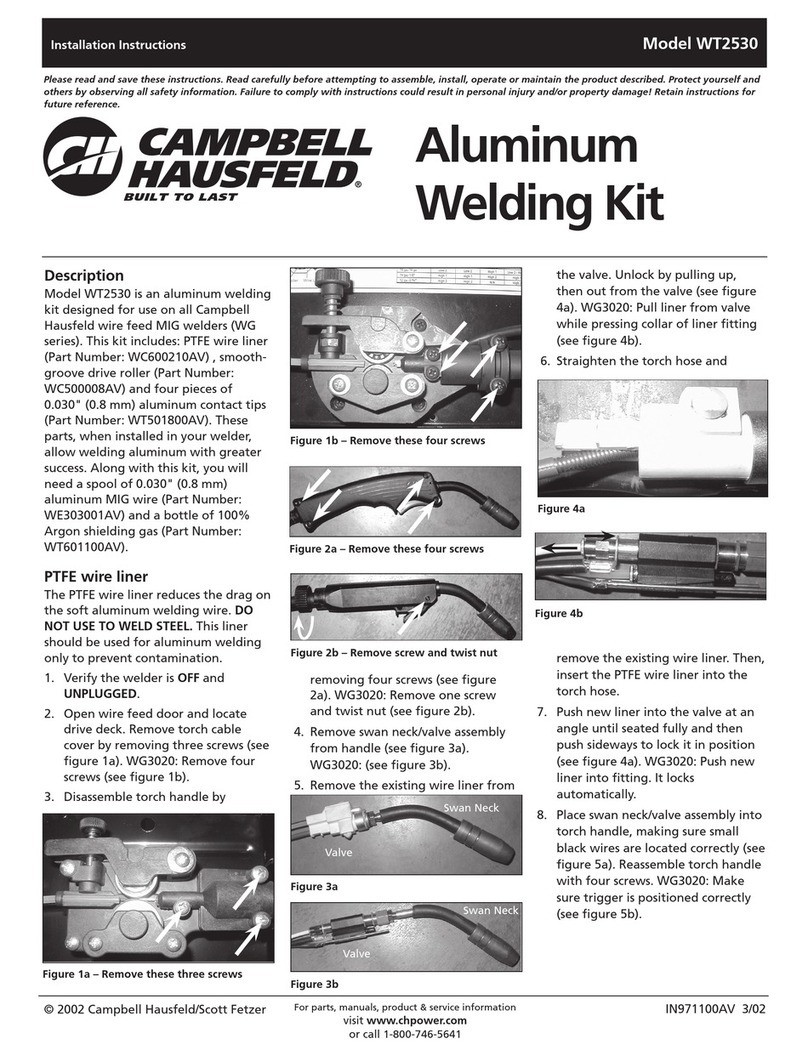 Campbell Hausfeld WT2530 User manual Campbell Hausfeld WT2530 User manual