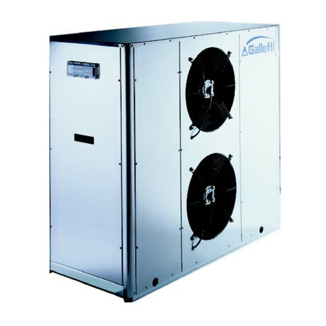 Galletti MCA 10 M User manual