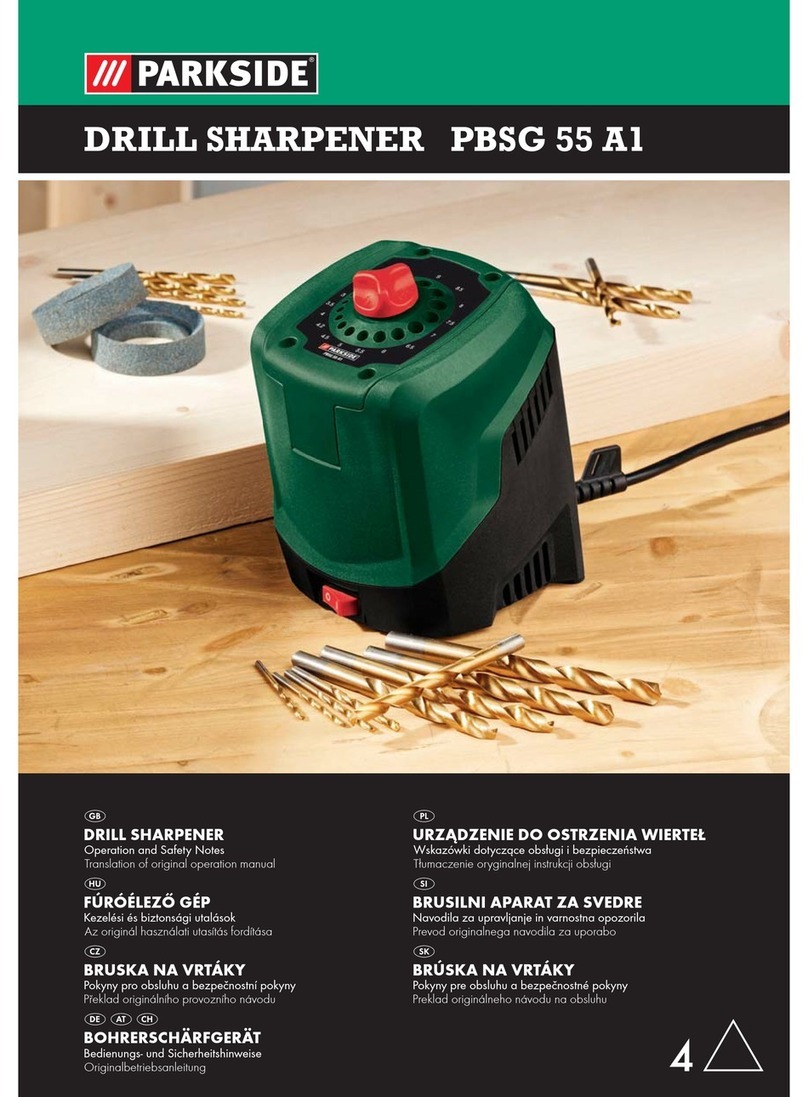 Parkside PBSG 55 A1 User manual