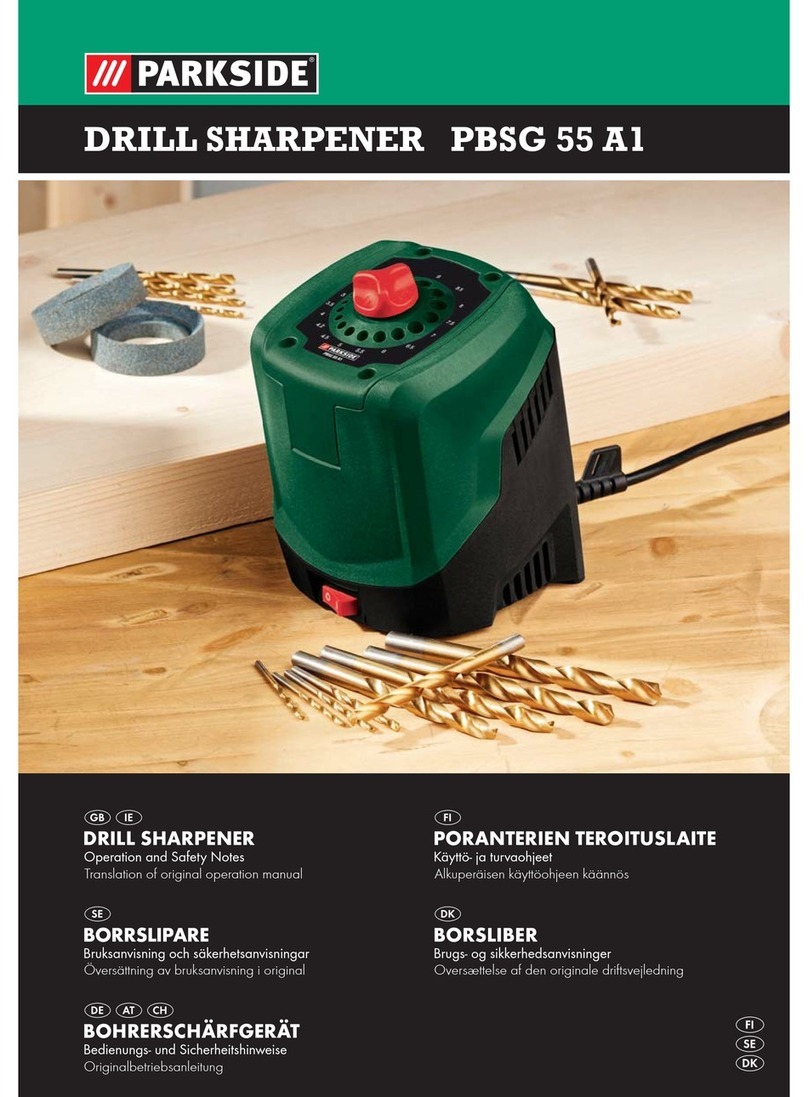 Parkside PBSG 55 A1 User manual