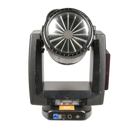 Vari Lite VL500 Wash Luminaires user manual