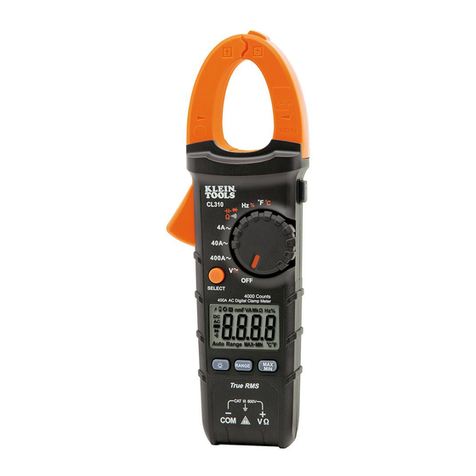 Klein Tools CL310 User manual