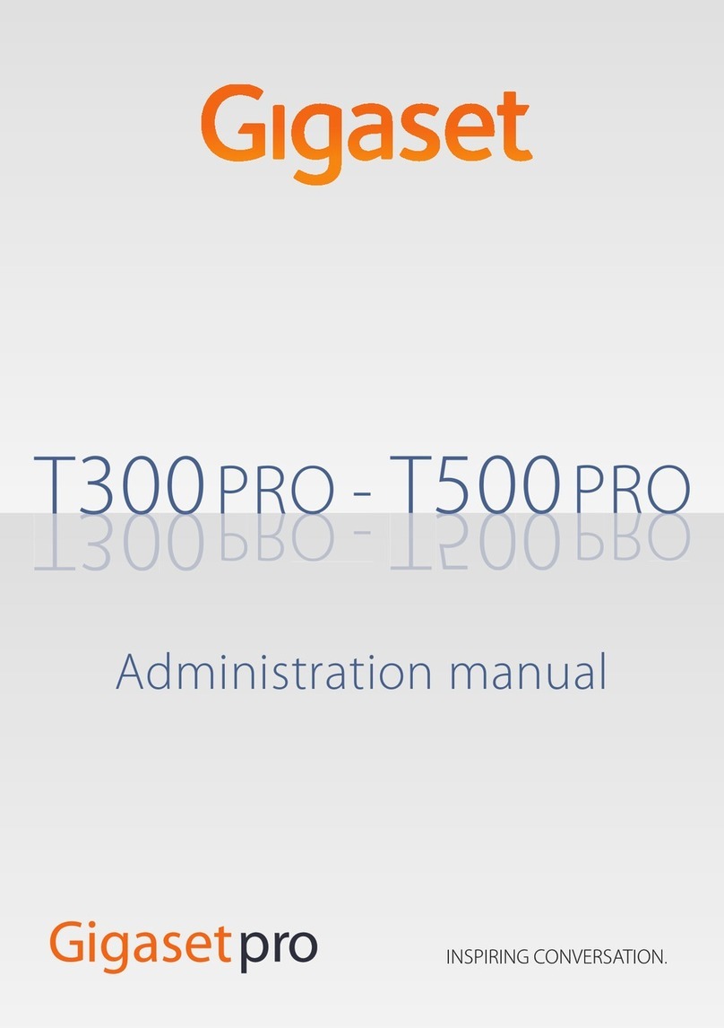 Gigaset T300PRO Instruction Manual